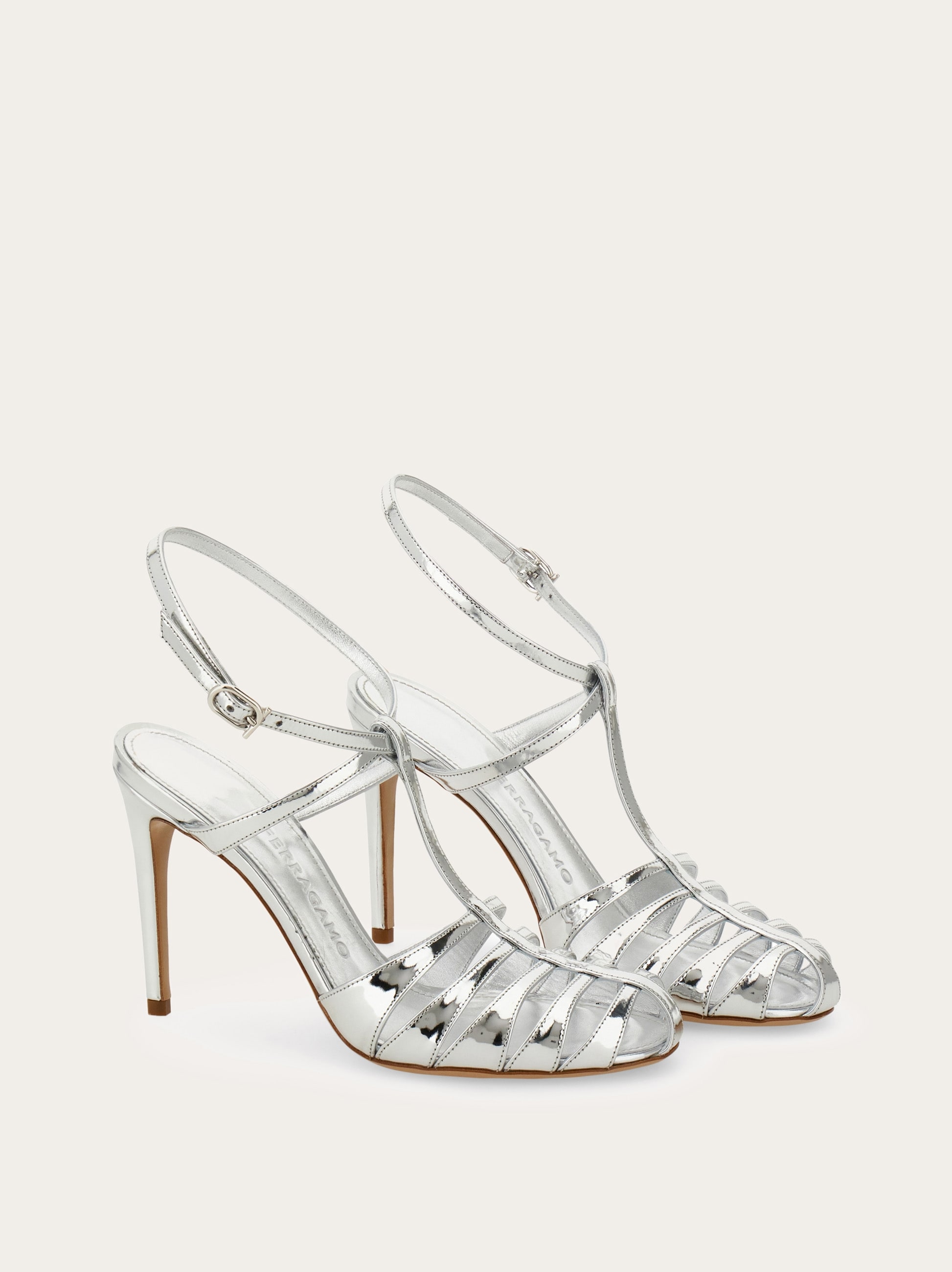 Cage stiletto sandal - Women | Ferragamo