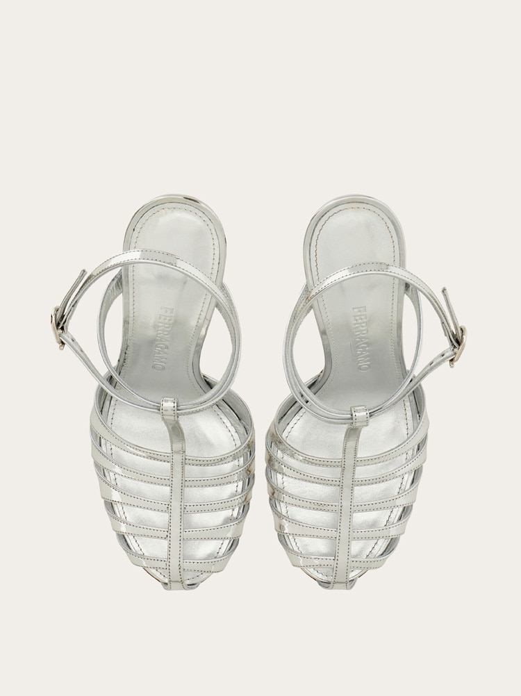 Cage stiletto sandal Gallery image 3