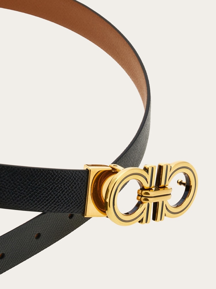 Cinturón ajustable y reversible Gancini Gallery image 5