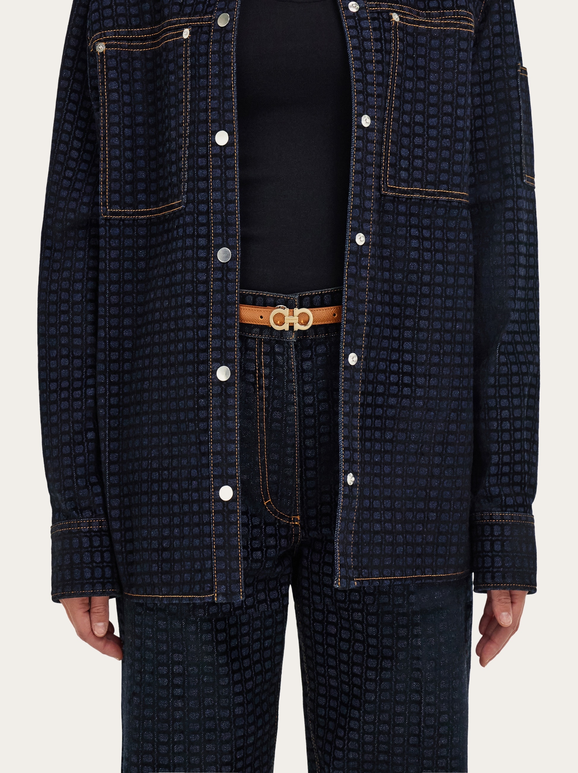 Gancini fixed belt - Women | Ferragamo