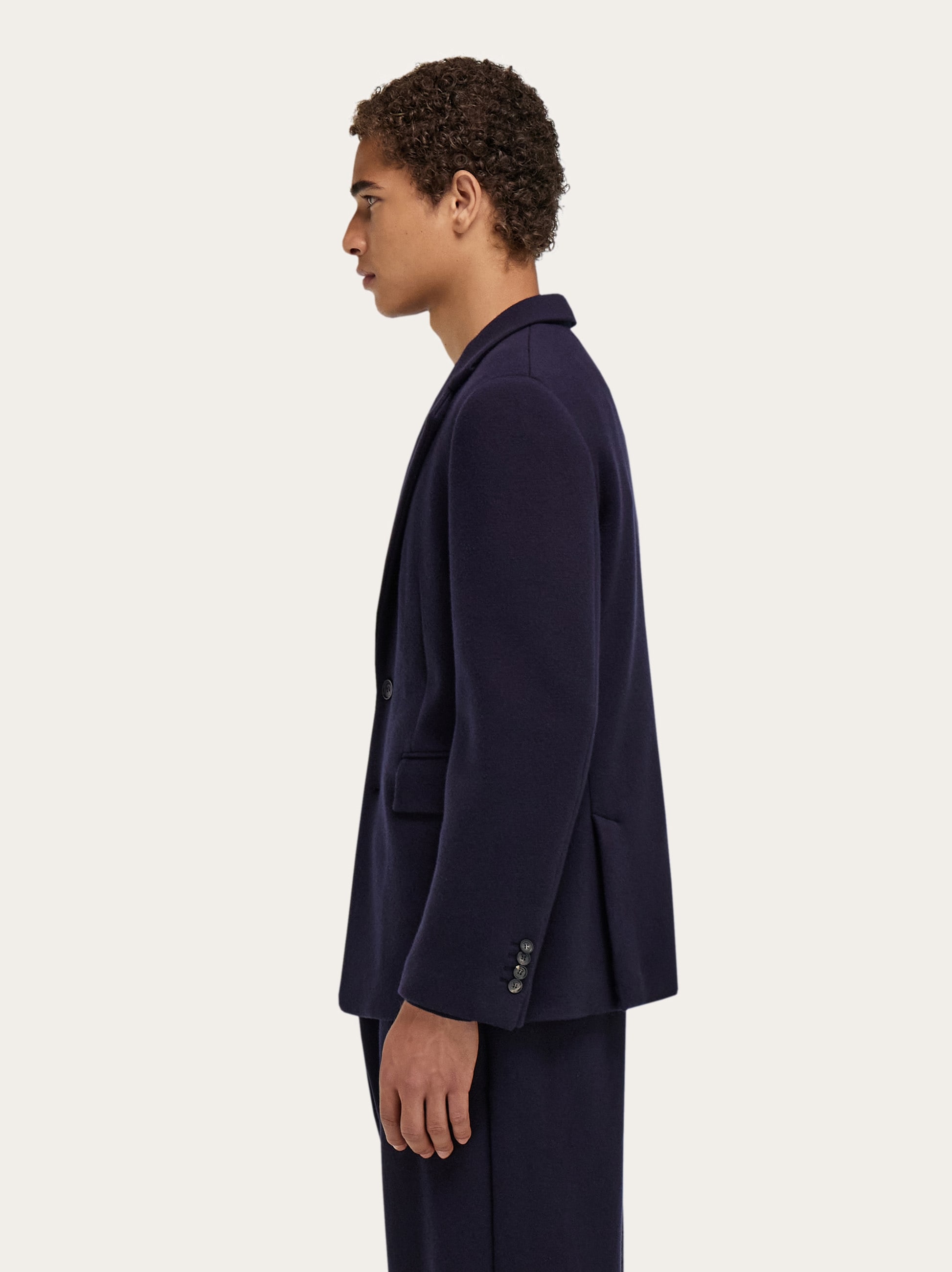 Single breasted jersey blazer - Men | Ferragamo