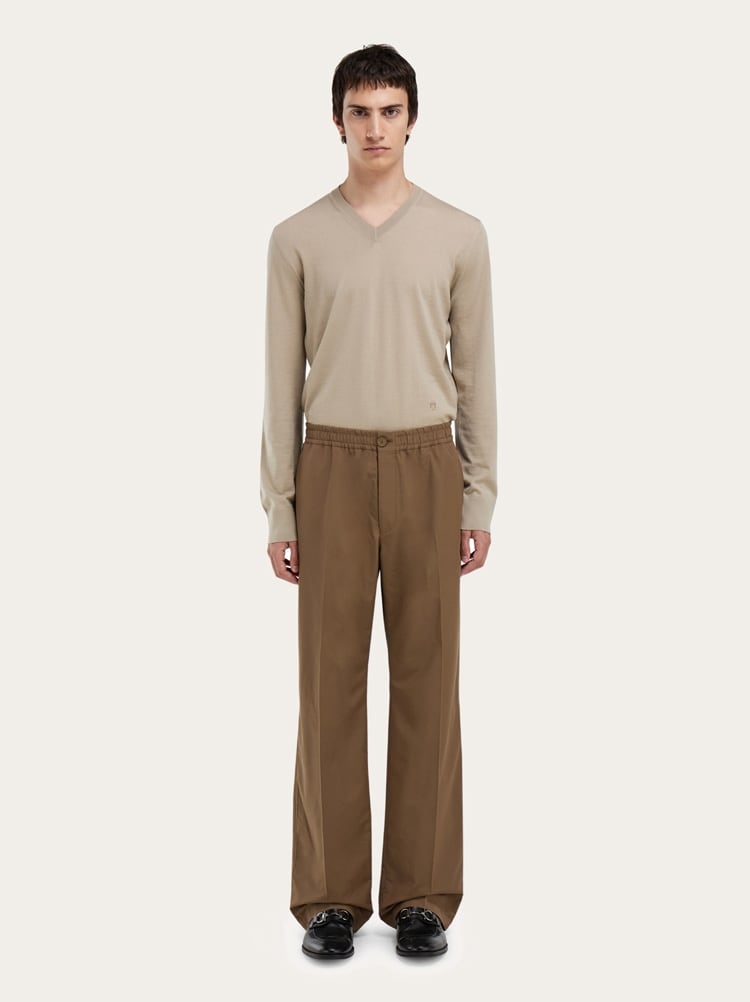 Light wool blend jogger Gallery image 7