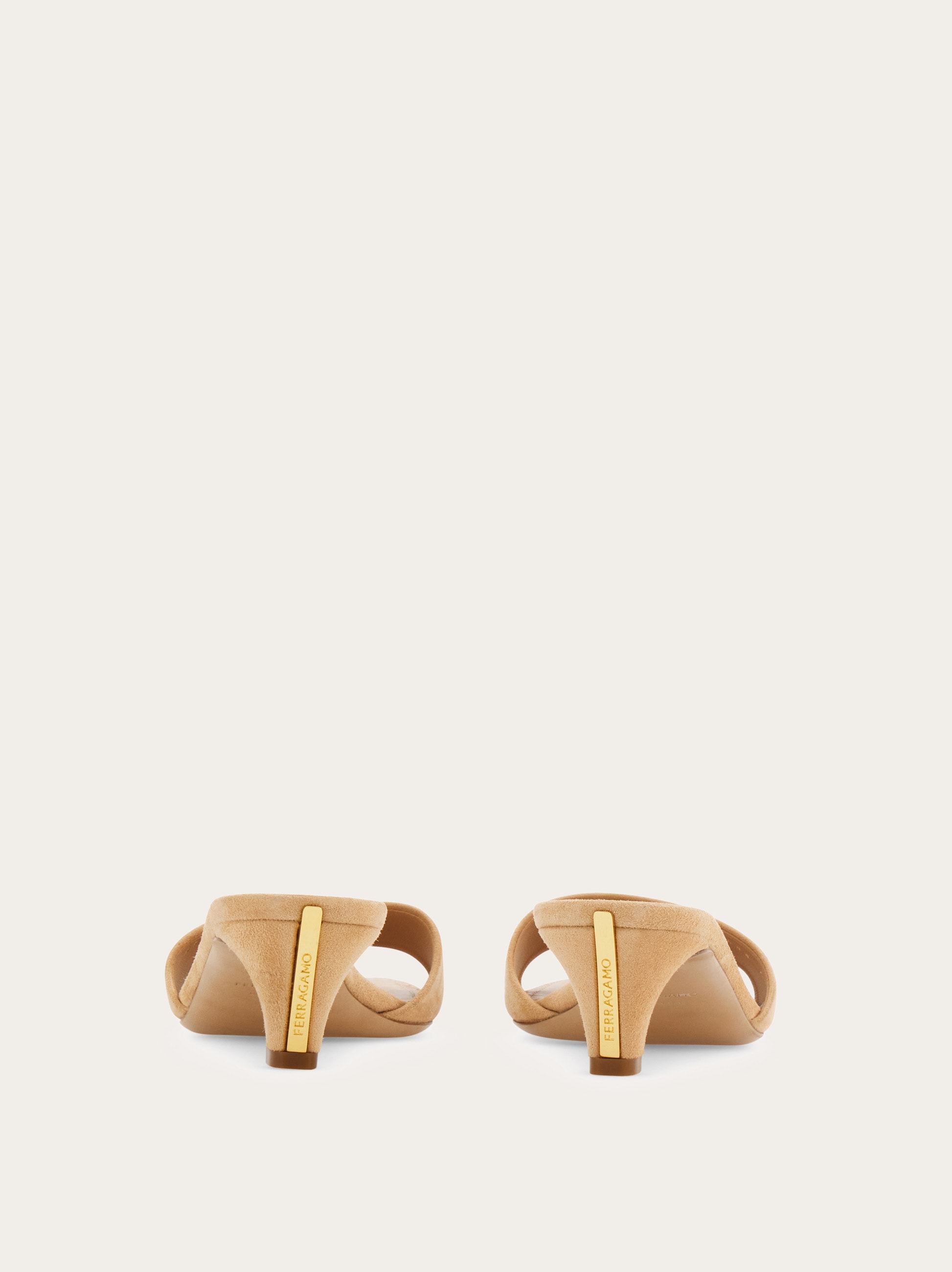 Low heeled slide - Women | Ferragamo