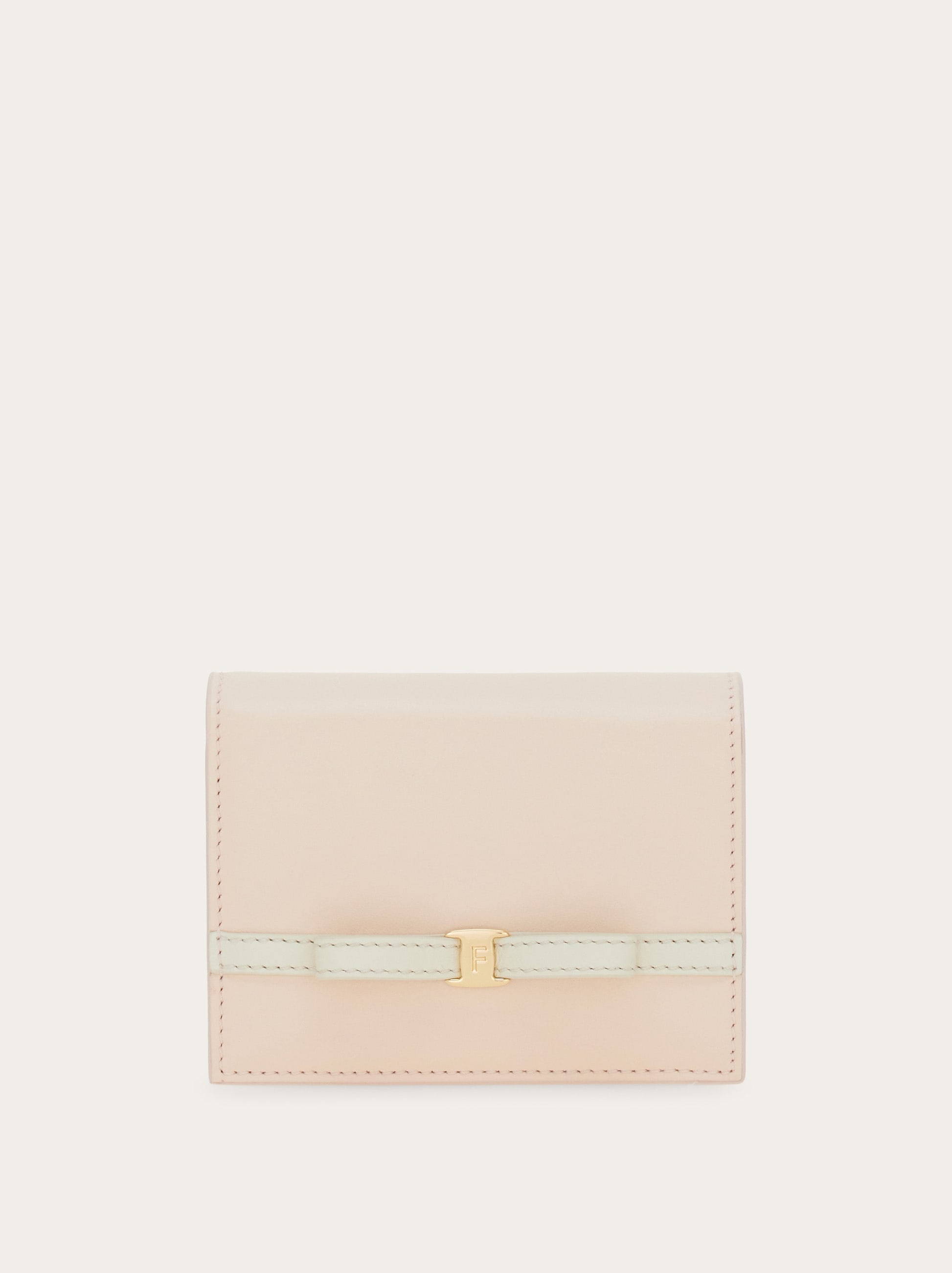 ミニ リボン 二つ折り財布 - ウィメンズ | Ferragamo