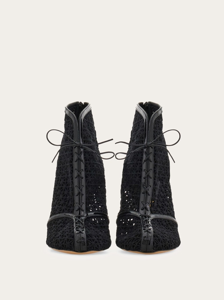 Macramé ankle boot Gallery image 3