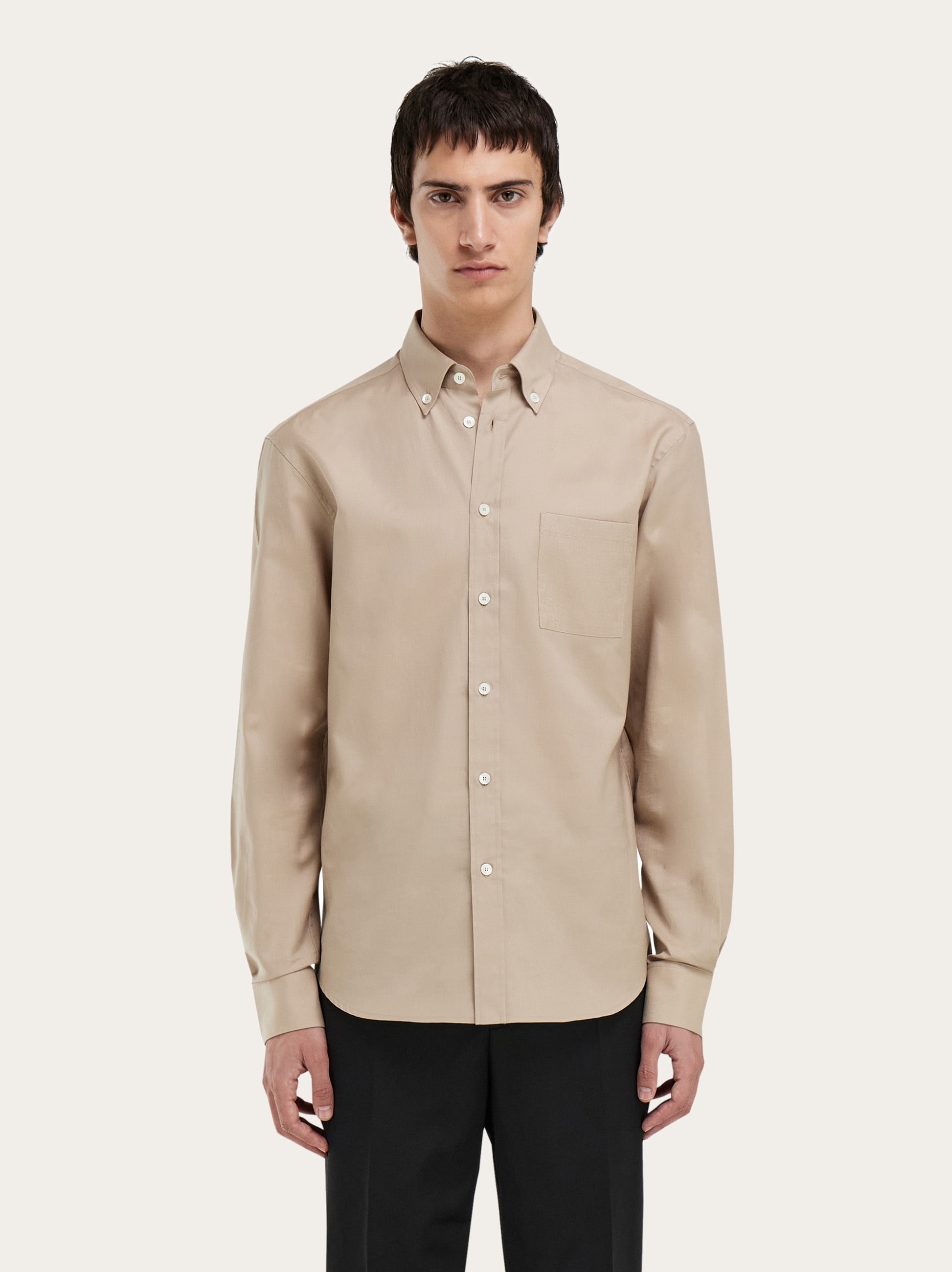 Ferragamo Monogram shirt - Men | Ferragamo