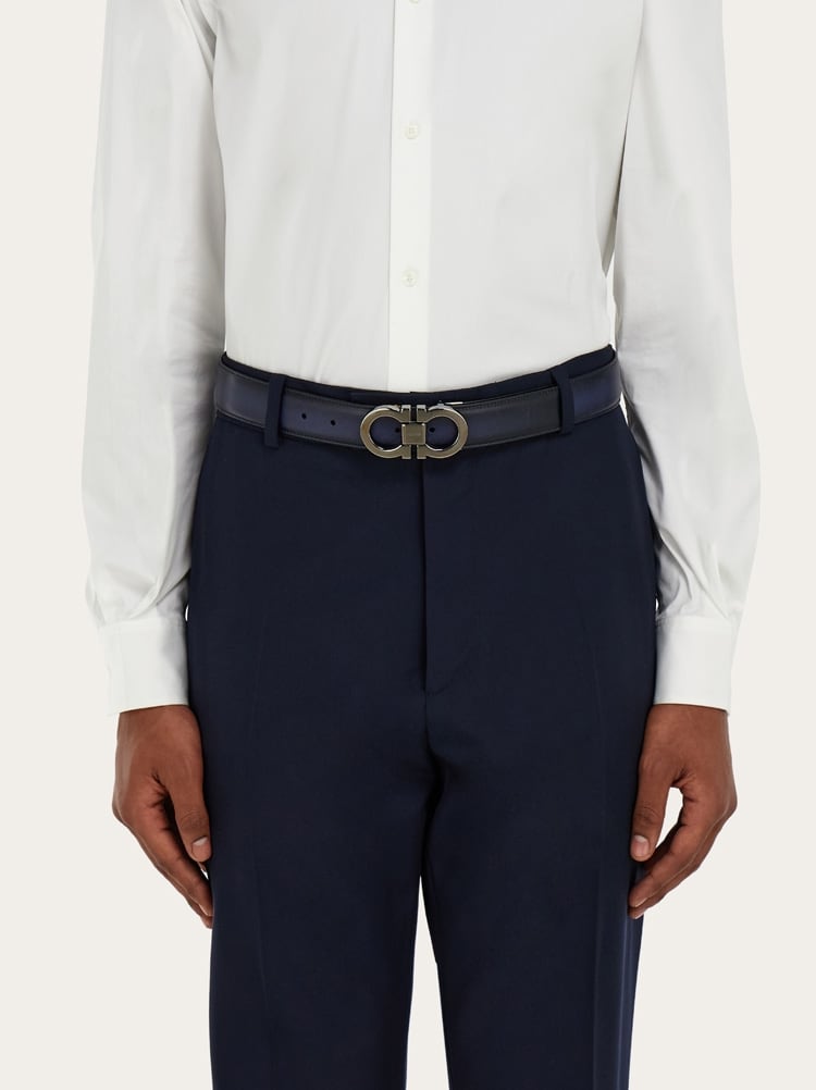 Cinturón reversible y ajustable Gancini Gallery image 4