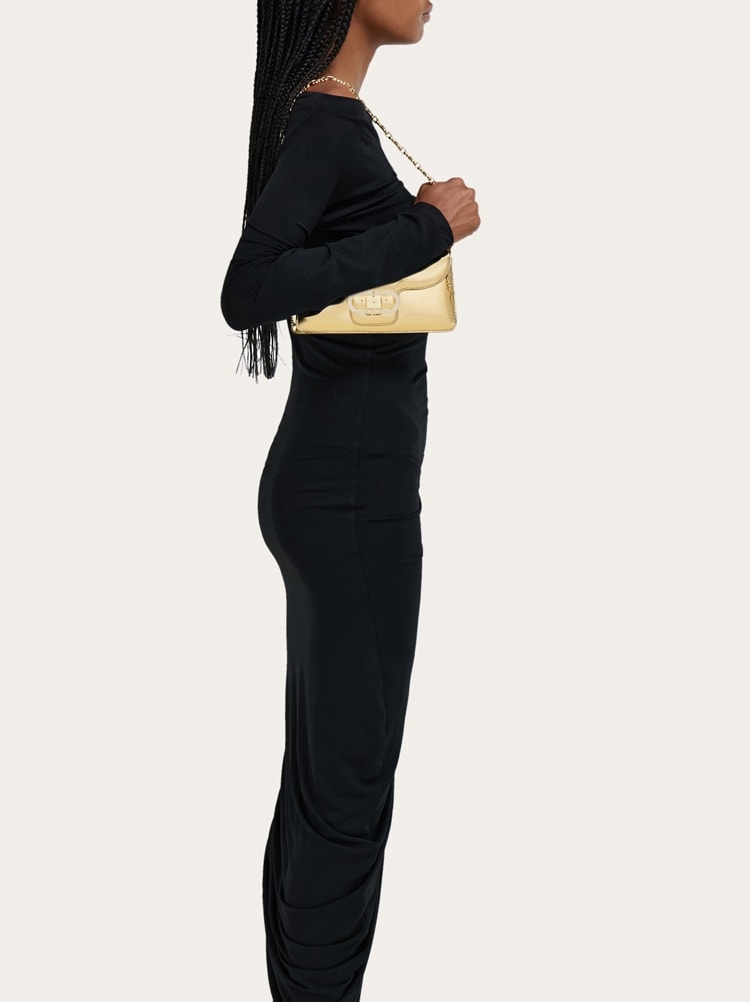 Mini bag catena Double Gancini Gallery image 7