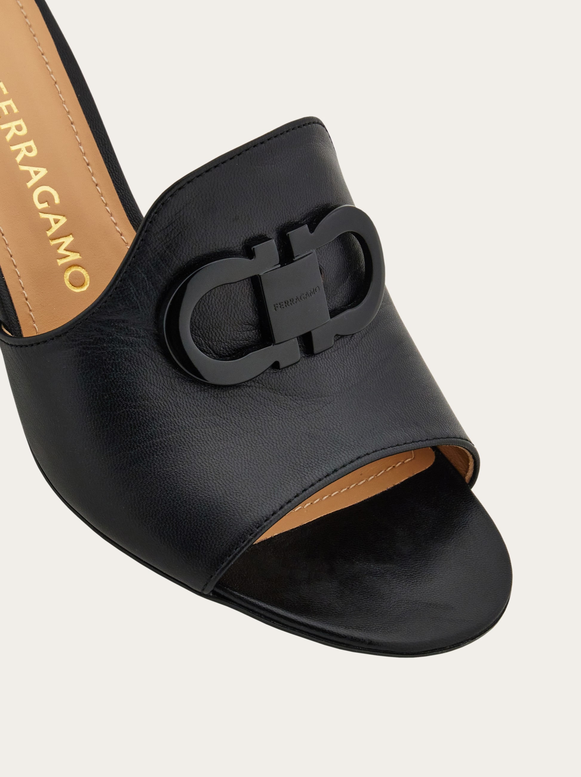 Gancini heeled slide - Women | Ferragamo