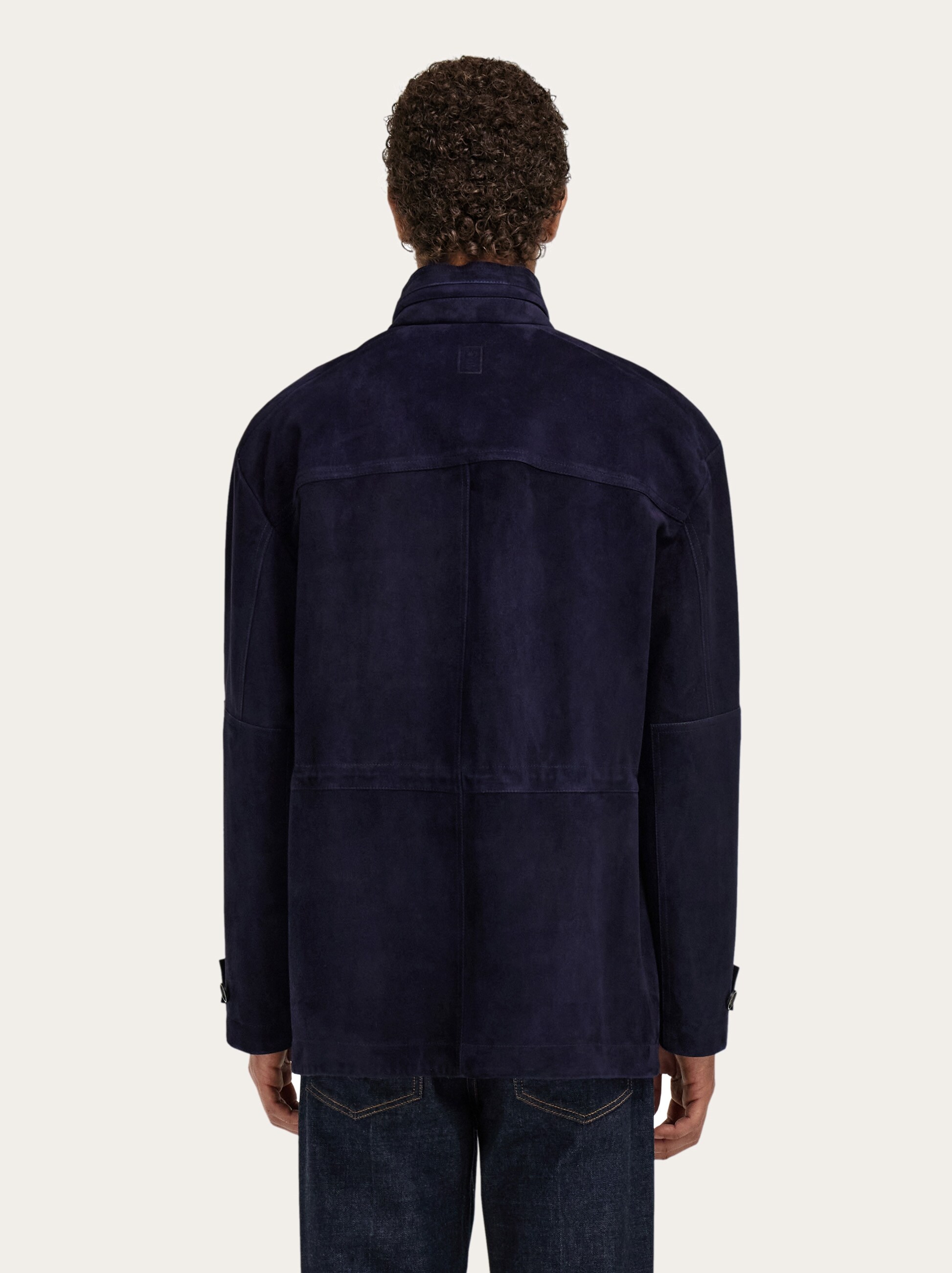 Suede blouson - Men | Ferragamo