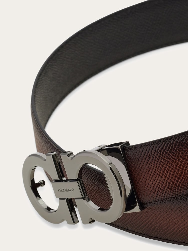 Ceinture réversible et réglable Gancini Gallery image 5