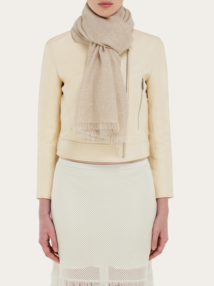 Stole with lurex thread Gallery image 3