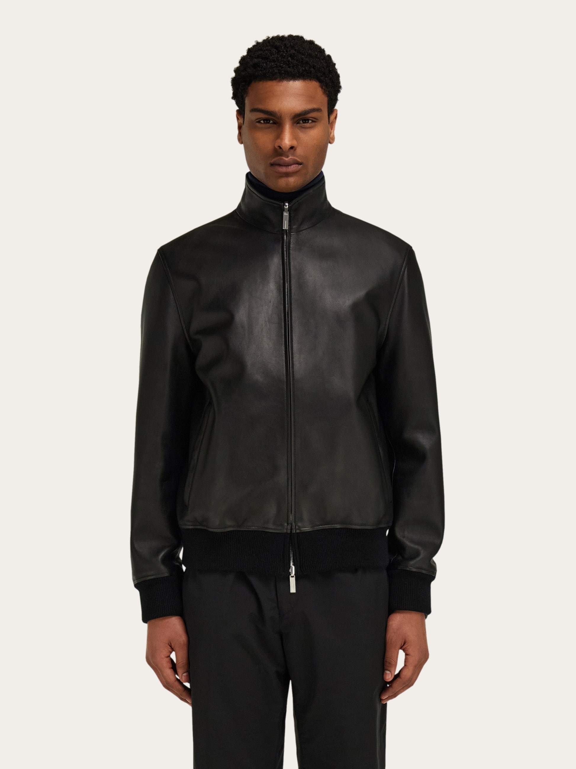 Reversible nappa blouson - Men | Ferragamo