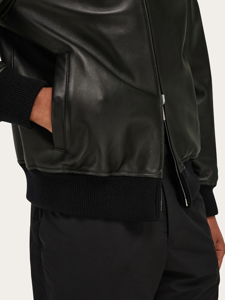 Reversible nappa blouson Gallery image 4