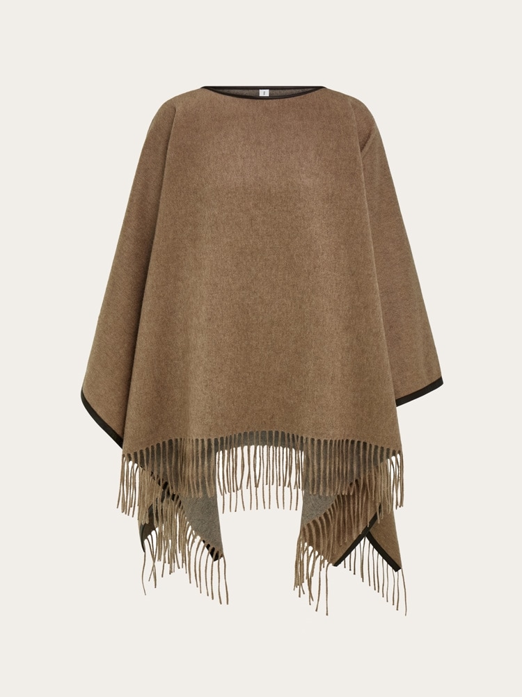 Cashmere cape