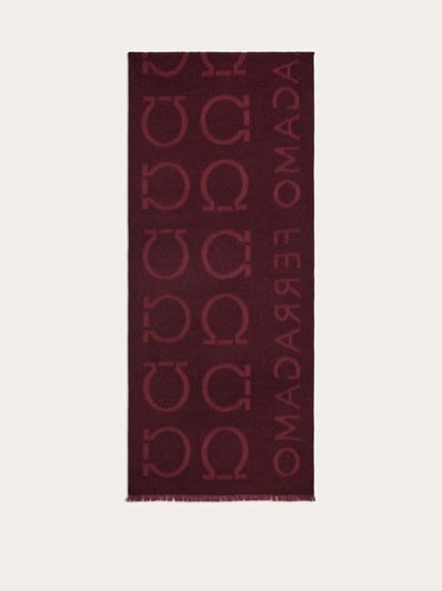 Gancini jacquard scarf - Women | Ferragamo