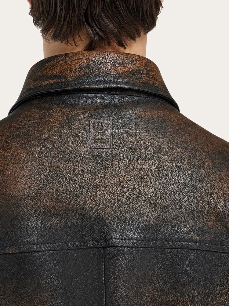 Chaqueta de piel Gallery image 5