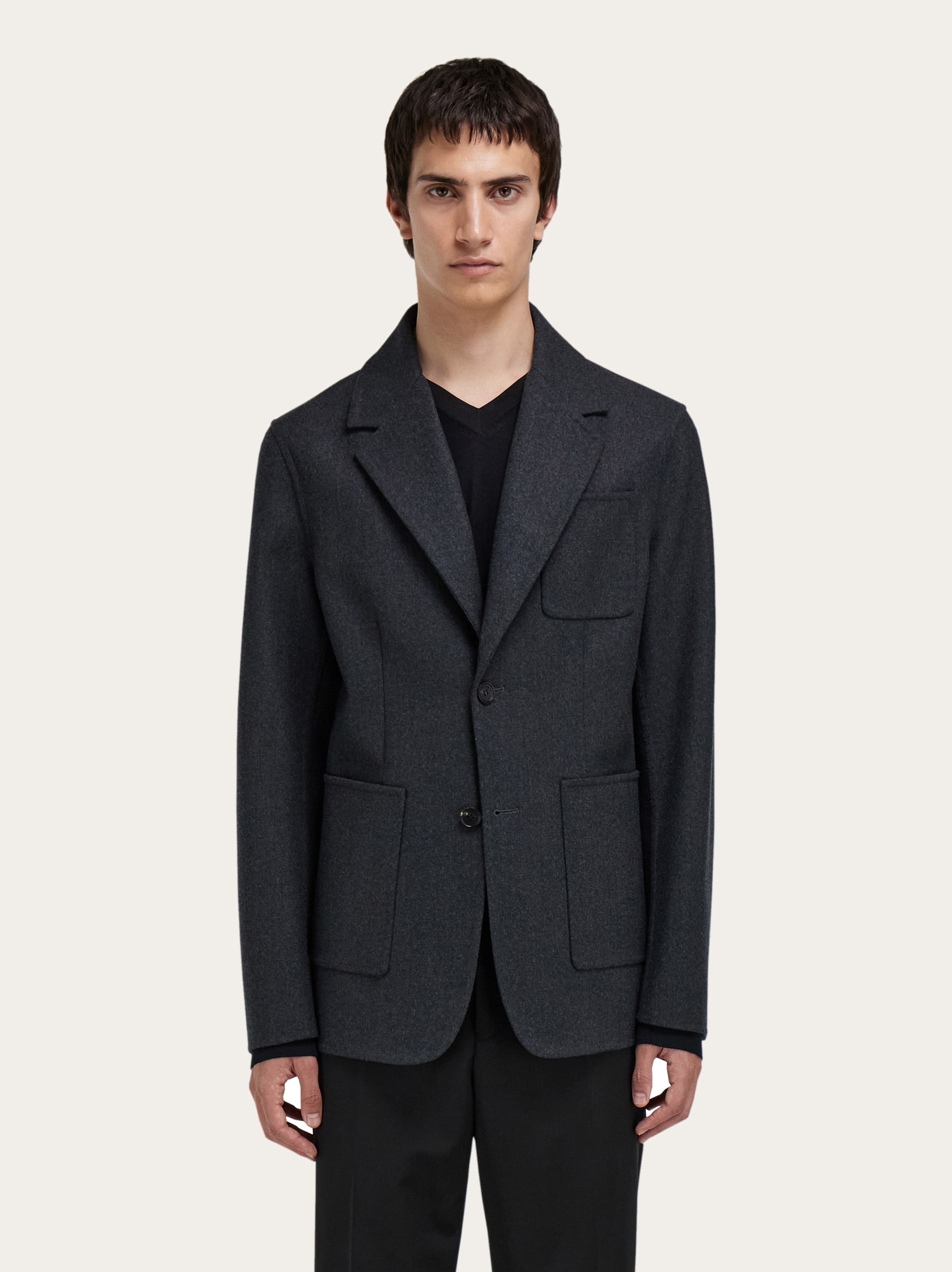 Single breasted blazer - Men | Ferragamo