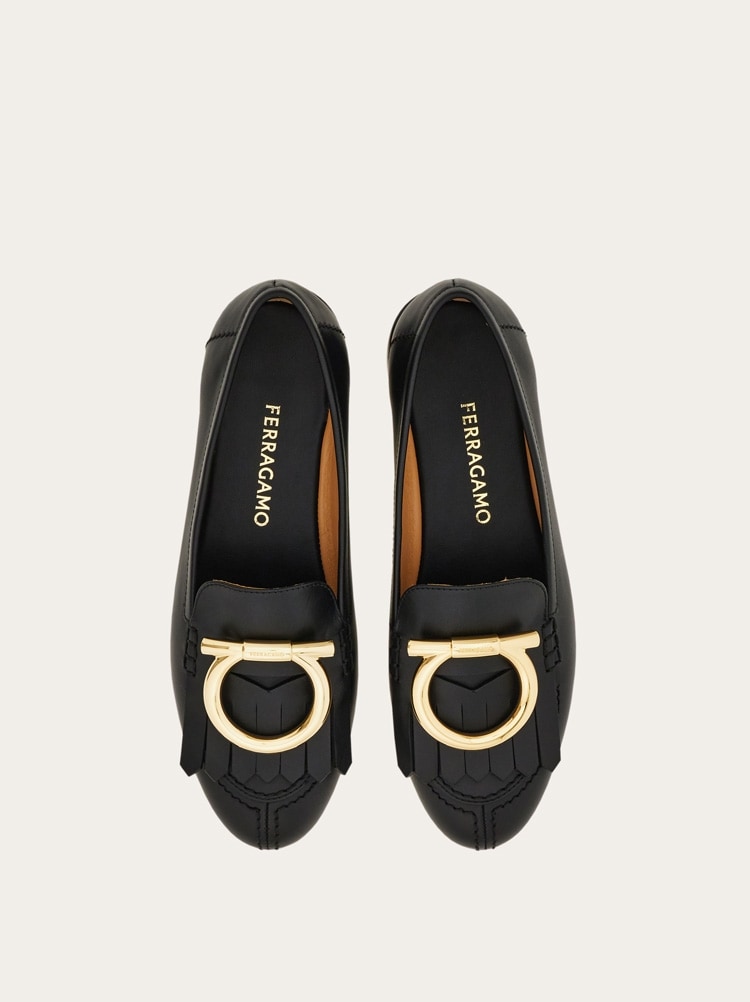 Mocasines con flecos maxi Gancini Gallery image 3