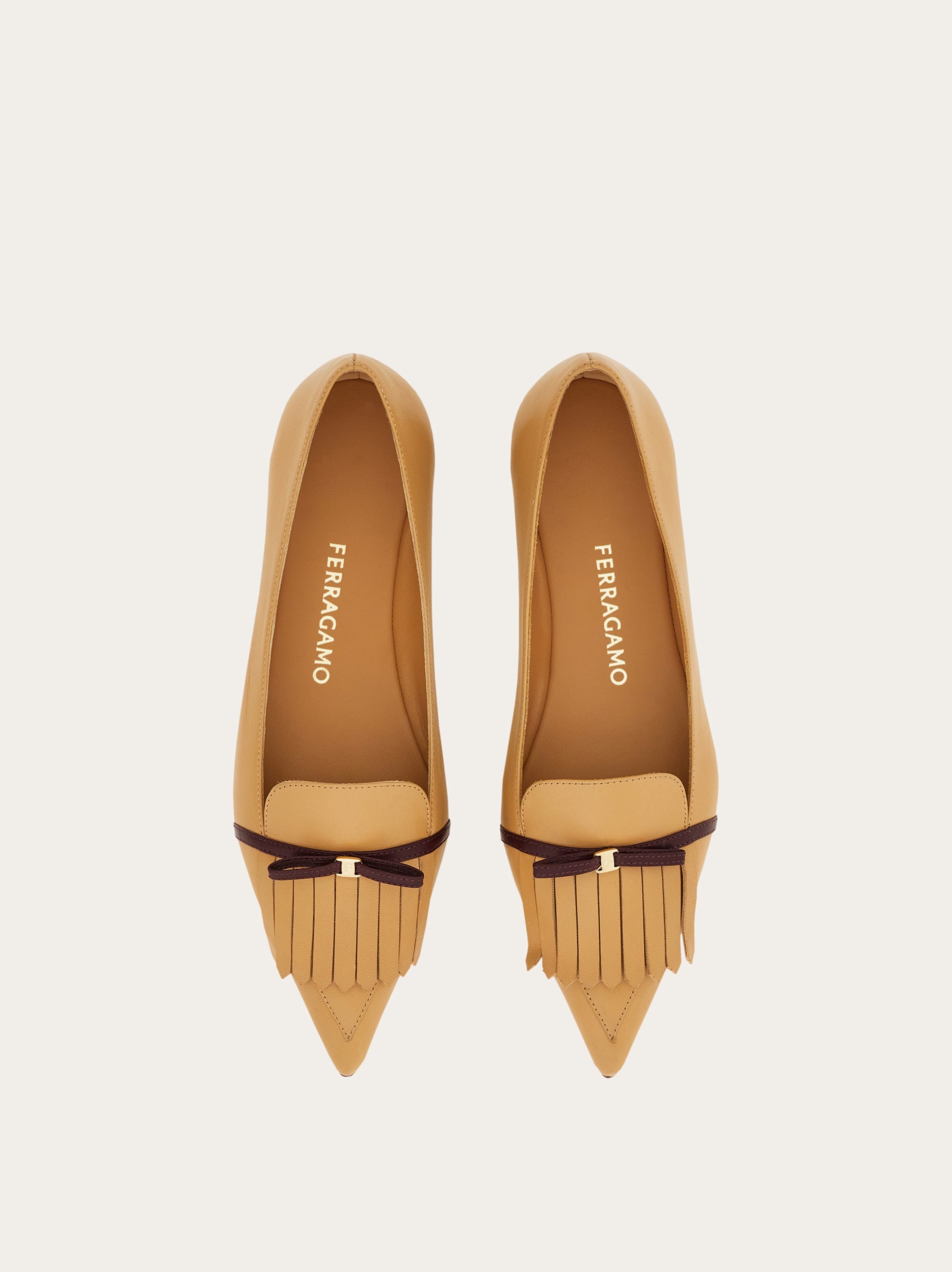 ミニリボン フラットシューズ - ウィメンズ | Ferragamo