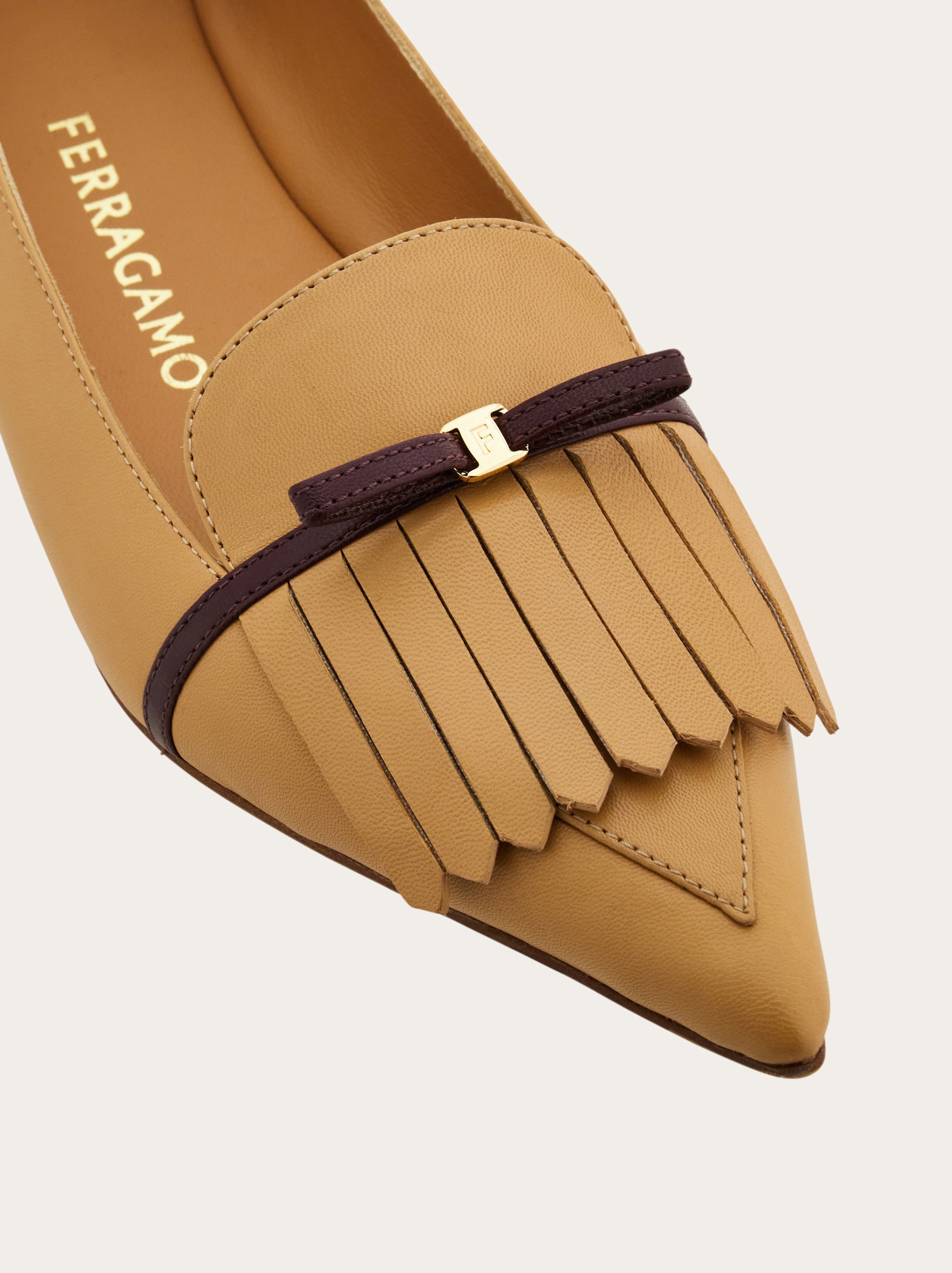 ミニリボン フラットシューズ - ウィメンズ | Ferragamo