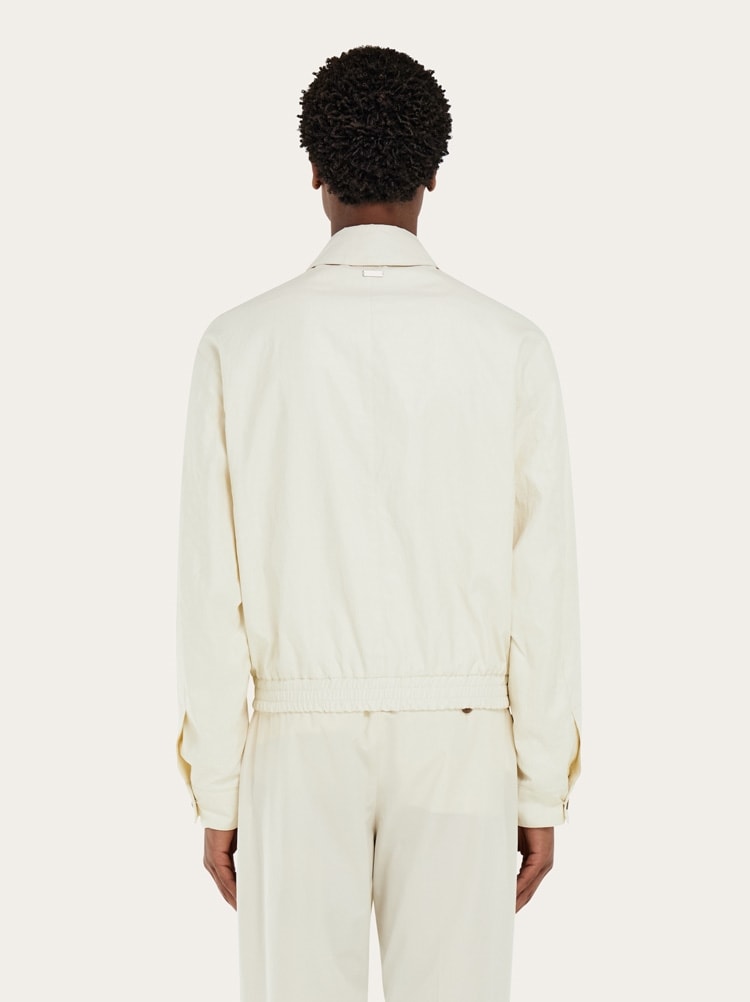 Linen blouson Gallery image 3