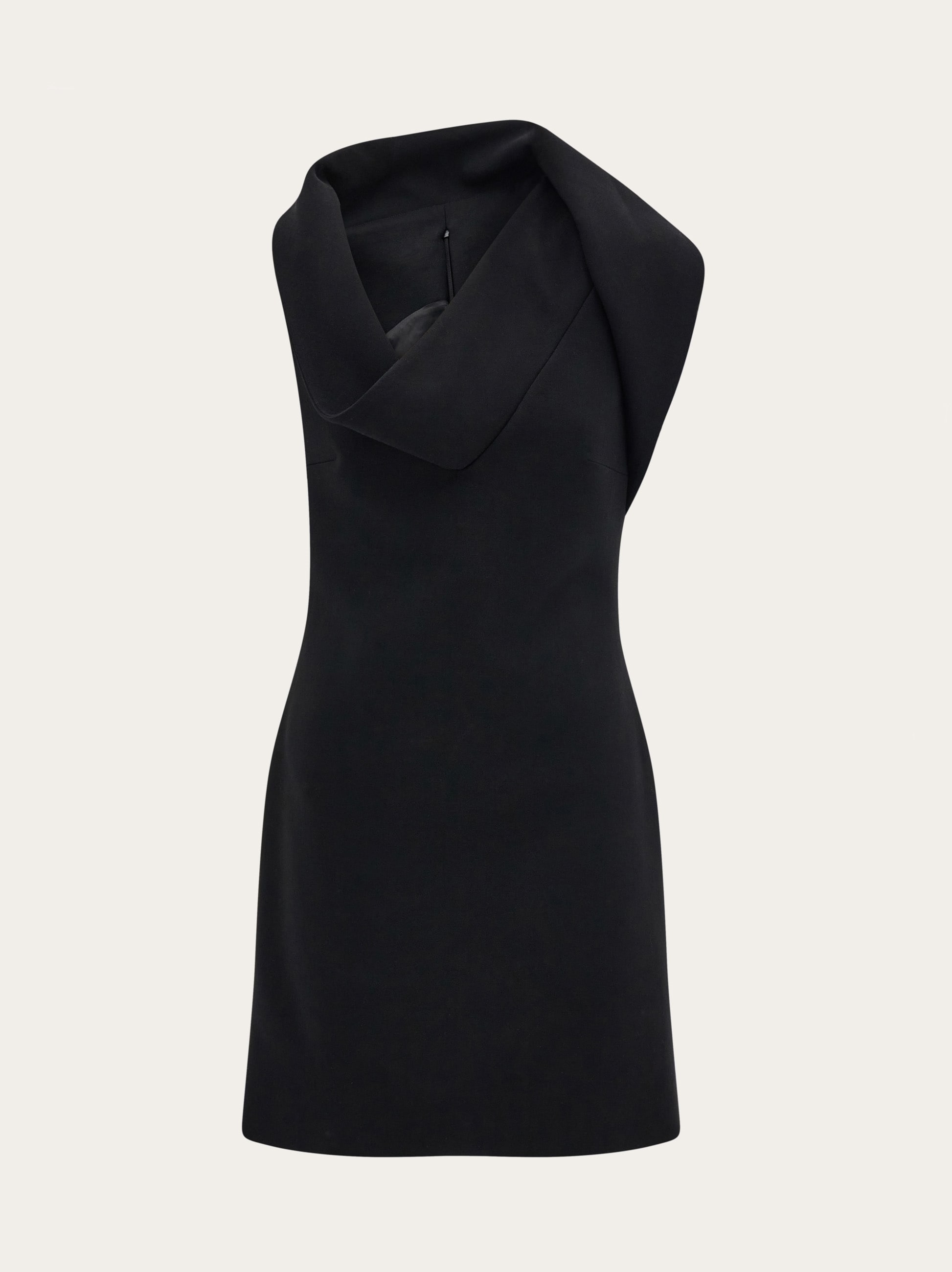 Short asymmetric dress - Women | Ferragamo Short asymmetric dress - Women | Ferragamo