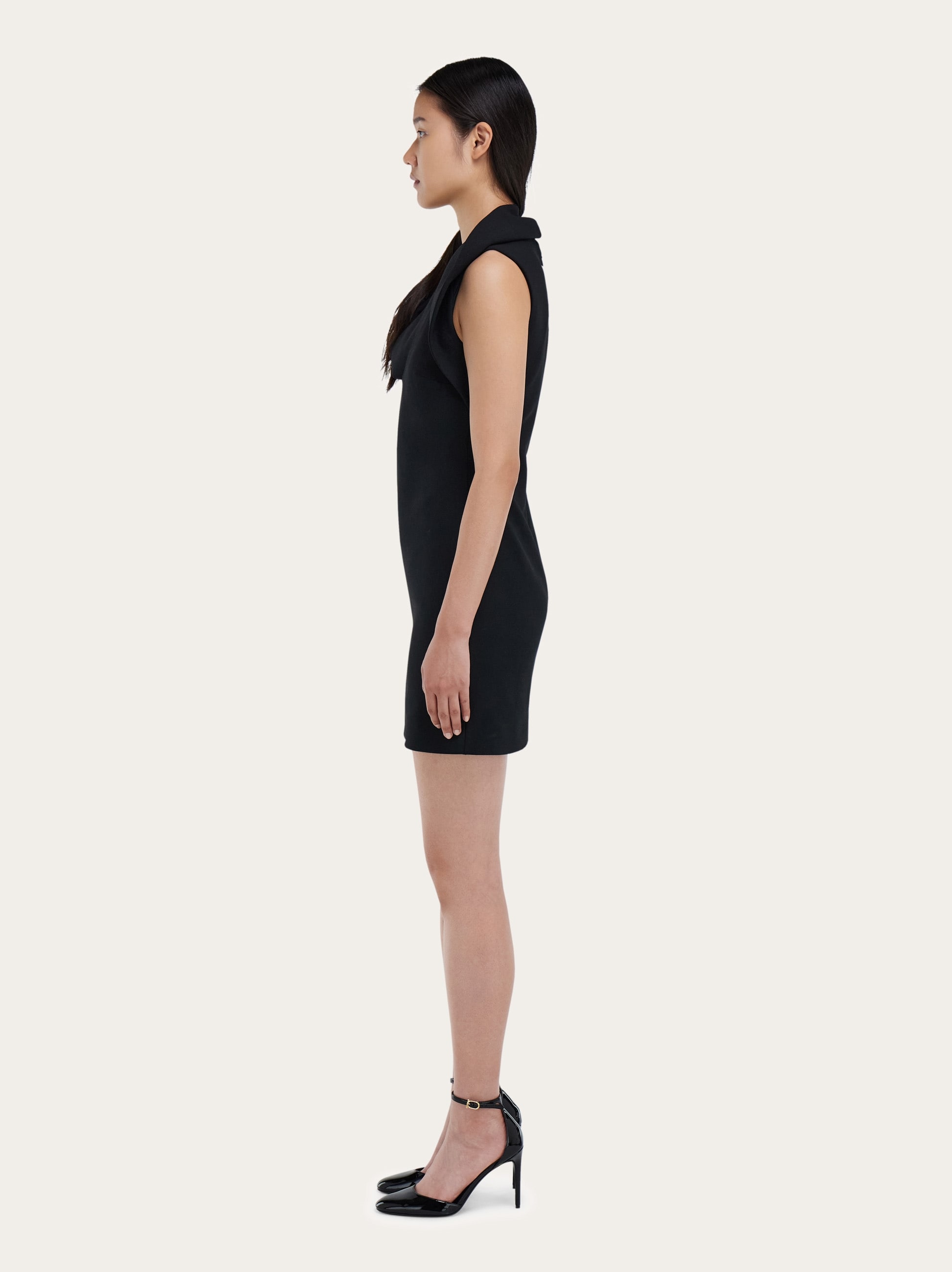 Short asymmetric dress - Women | Ferragamo