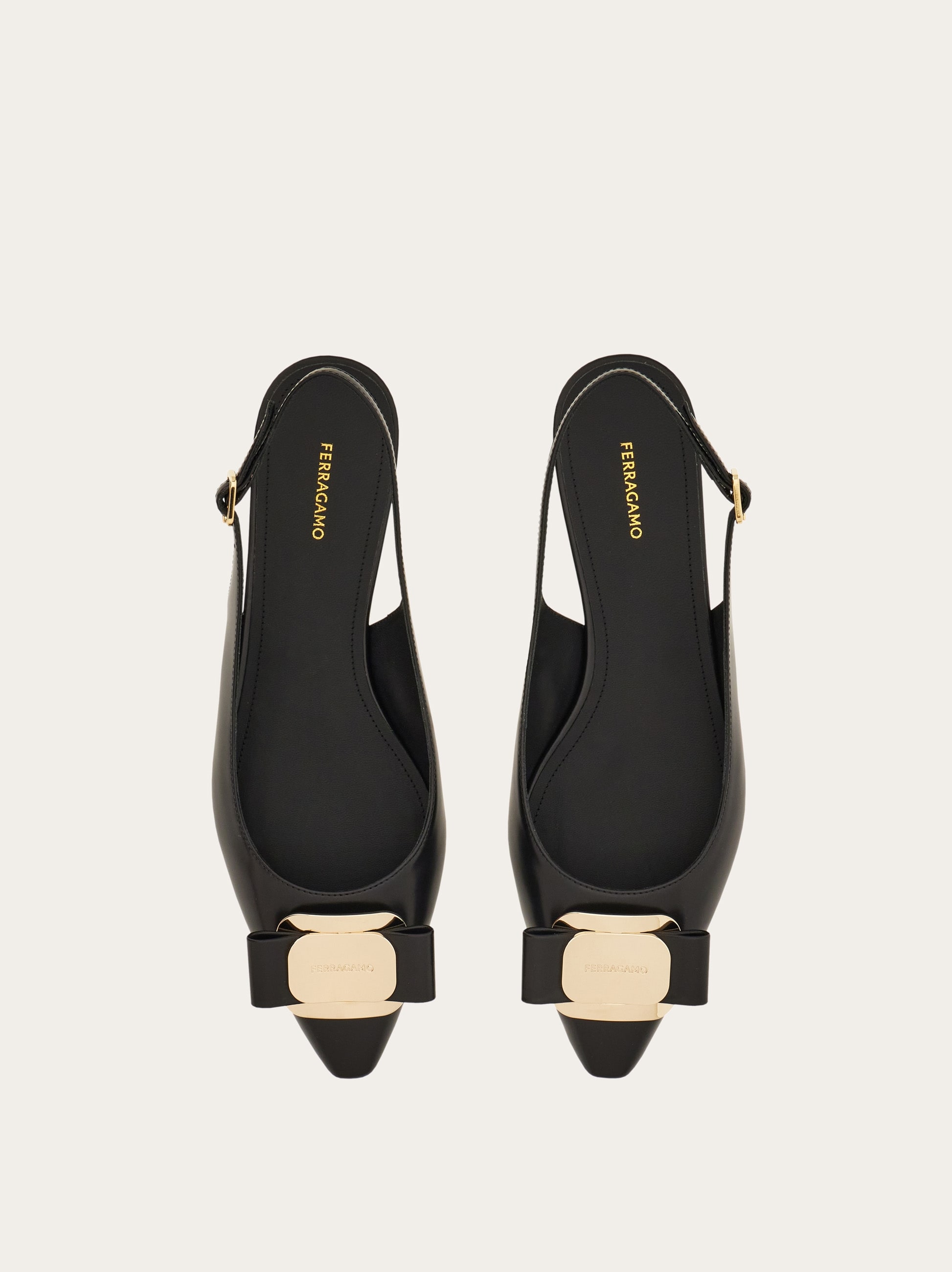New Vara plate flat slingback - Women | Ferragamo