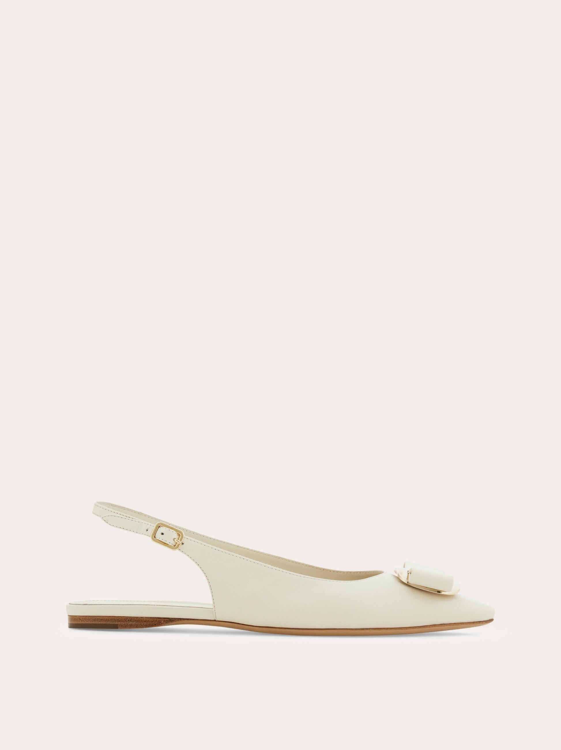 New Vara plate flat slingback - Women | Ferragamo