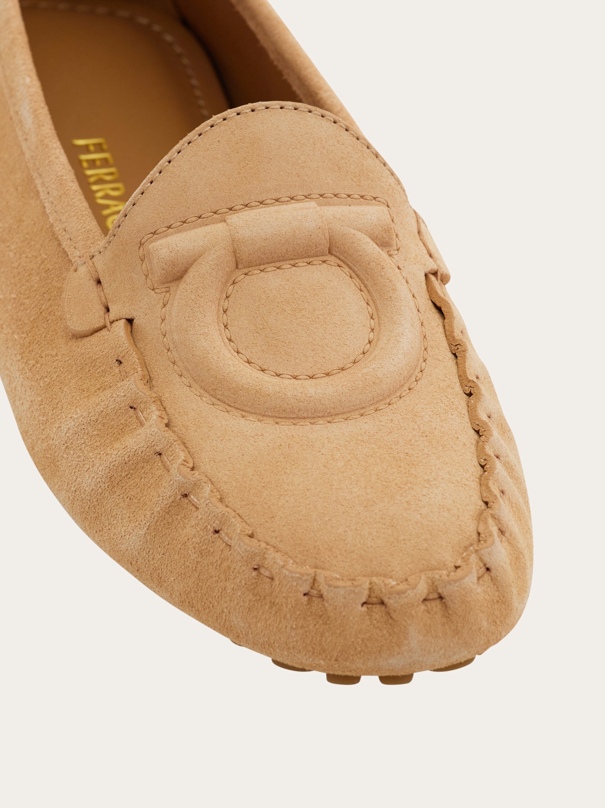 Womens Salvatore Ferragamo Gancini Exotic Leather Driver loafers 10.5 Salvatore Ferragamo + Rolo Reversible Gancini Loafers main image 3