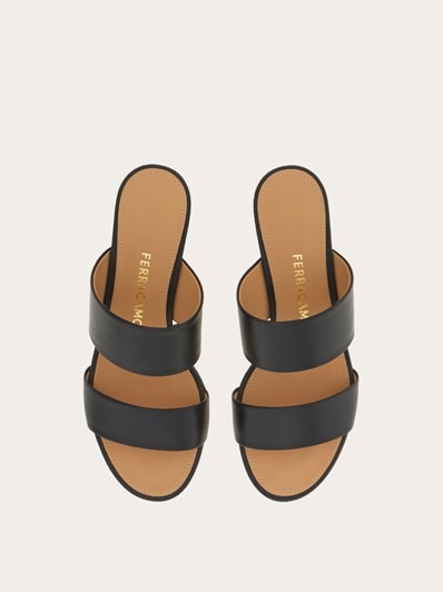 Sandal with bauble heel detail - Women | Ferragamo