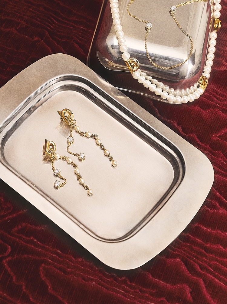 Double drop earrings Gallery image 3