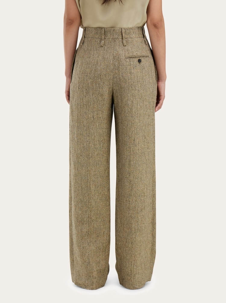 Pantalones sastre de lino Gallery image 4