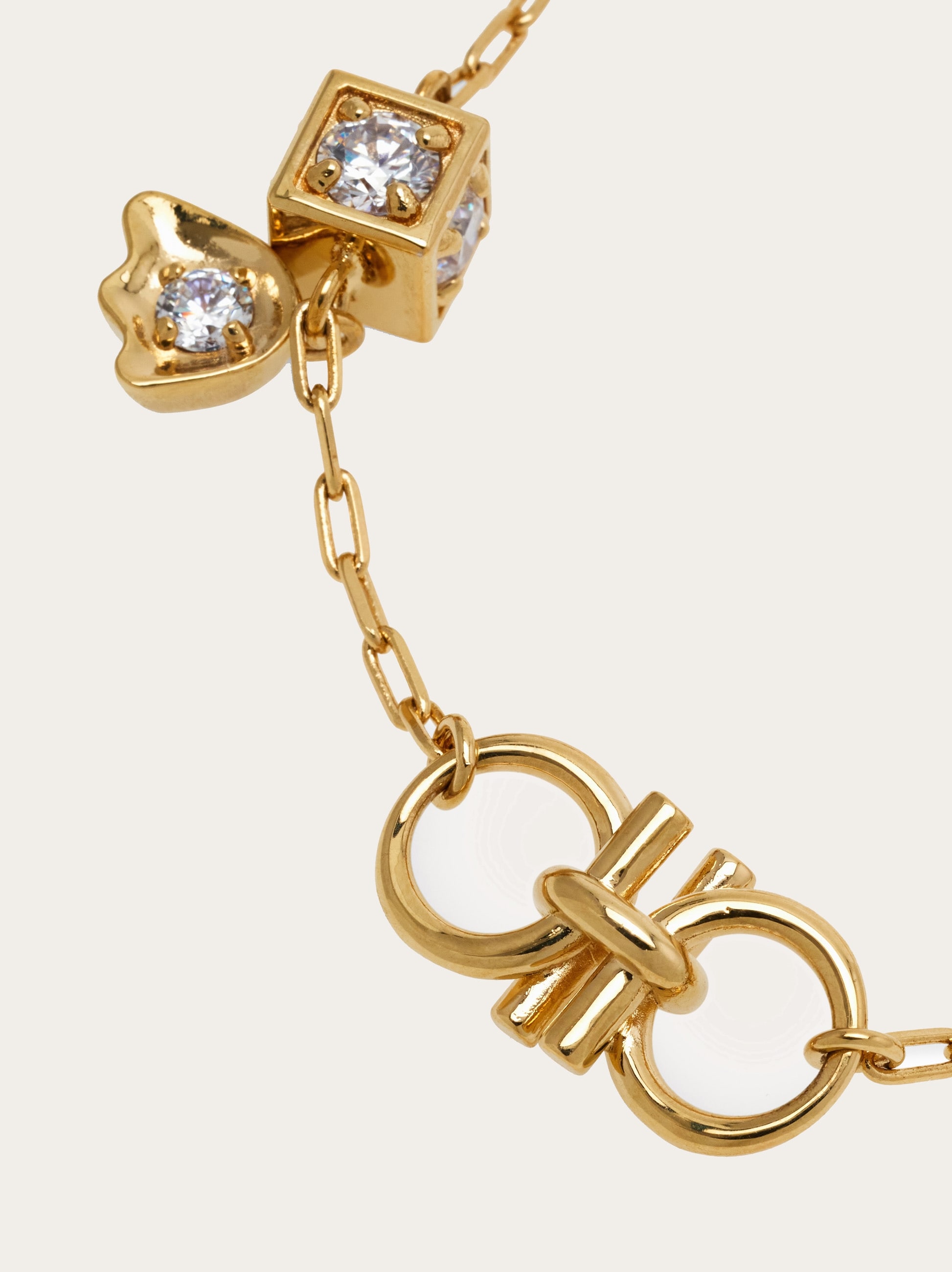 Gancini charm bracelet - Women | Ferragamo