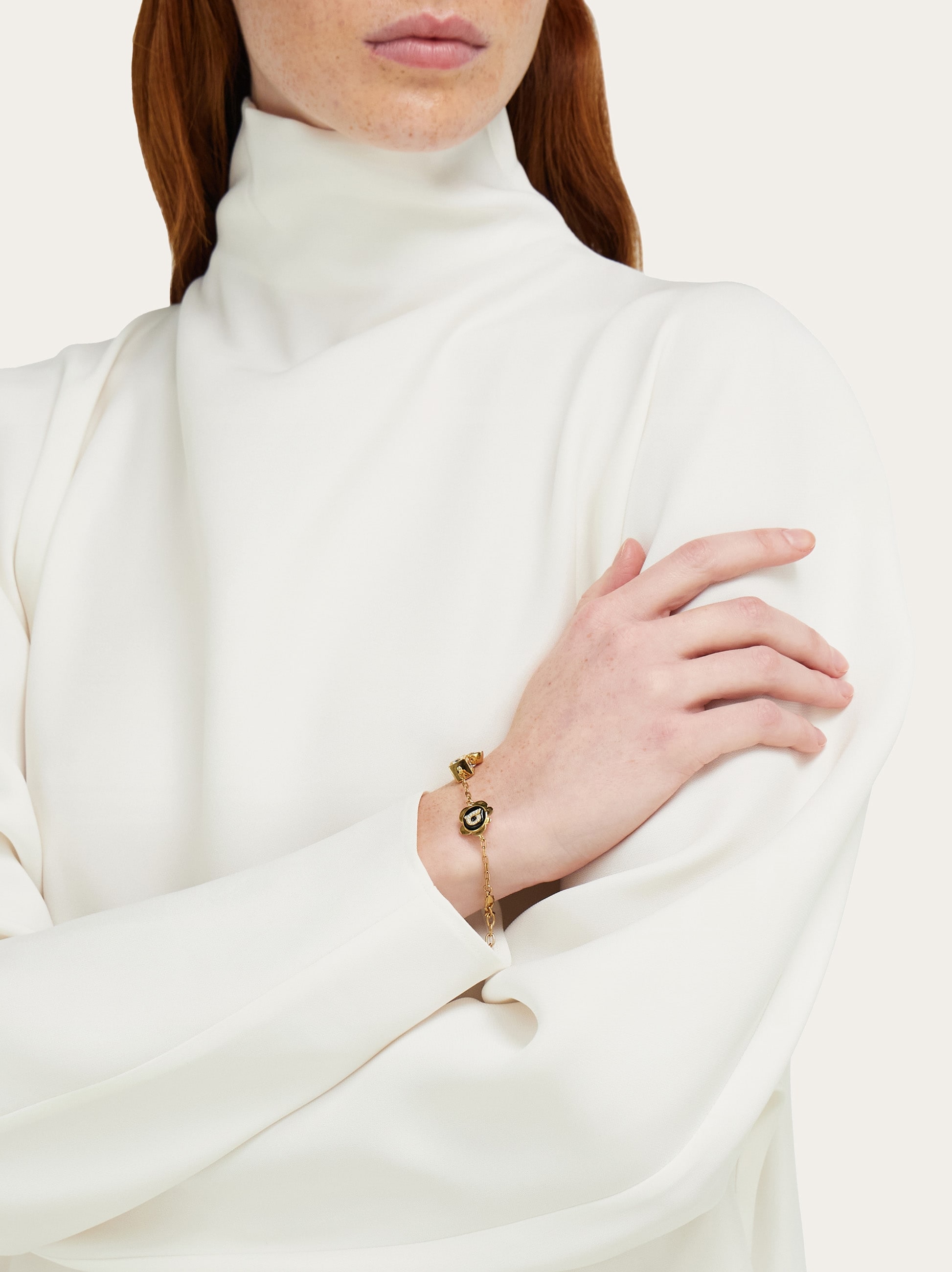 Gancini charm bracelet - Women | Ferragamo
