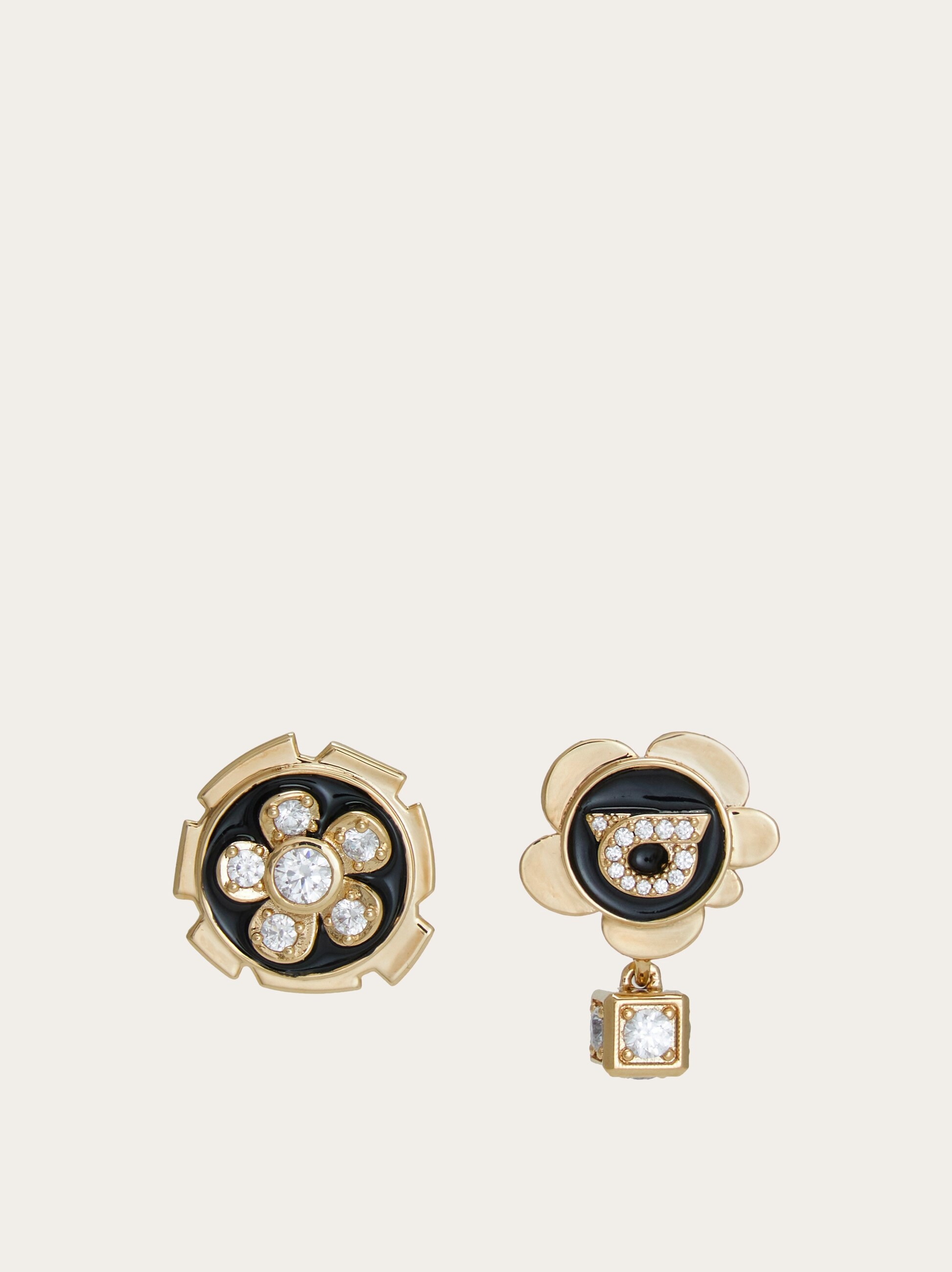 アシンメトリー ガンチーニ チャームピアス - ウィメンズ | Ferragamo