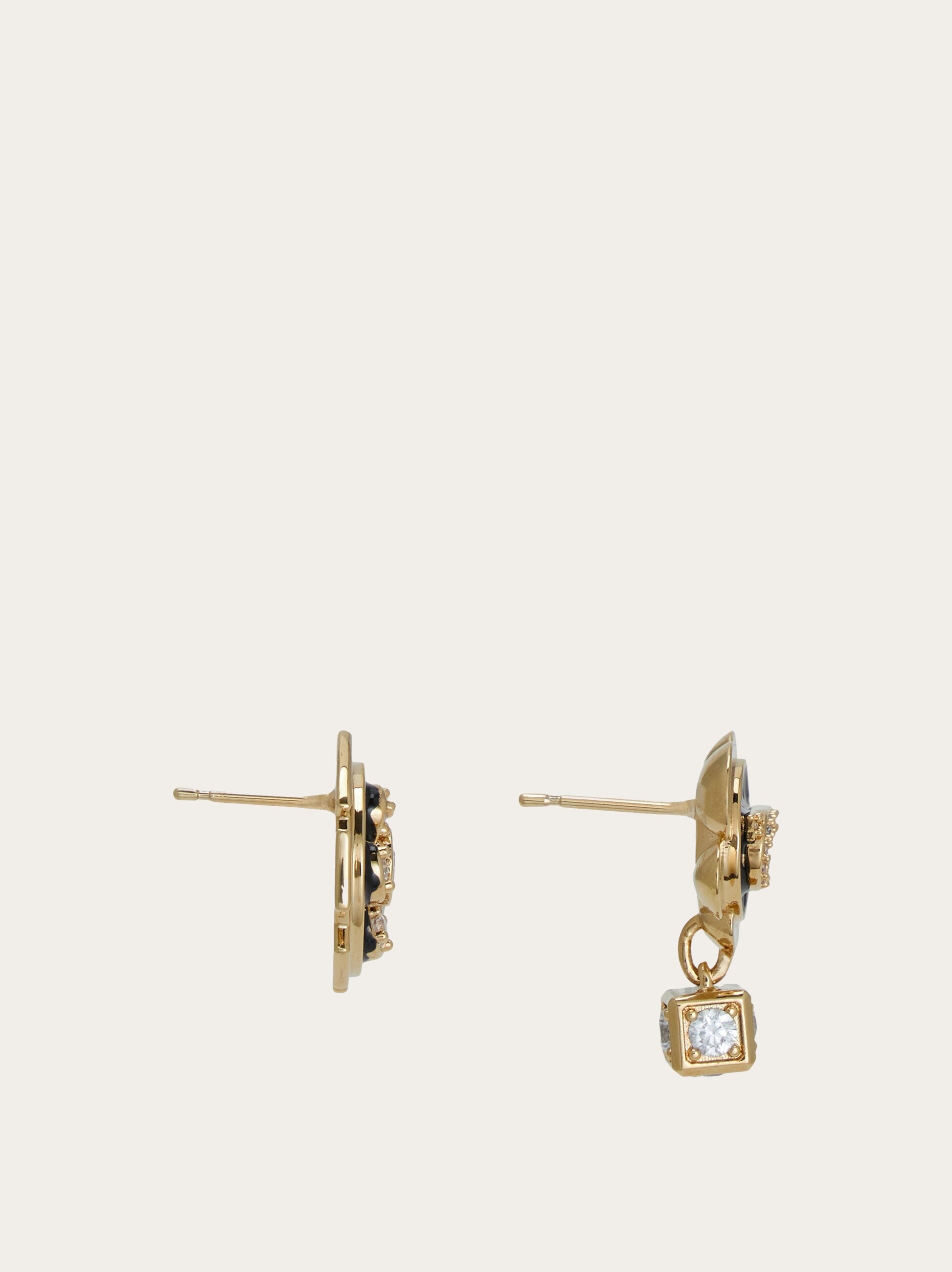 アシンメトリー ガンチーニ チャームピアス - ウィメンズ | Ferragamo