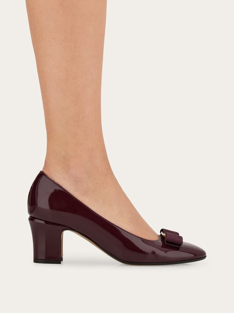 Vara bow block heel pump Gallery image 4