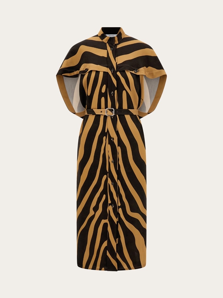 Twill shirt dress Gallery image 1