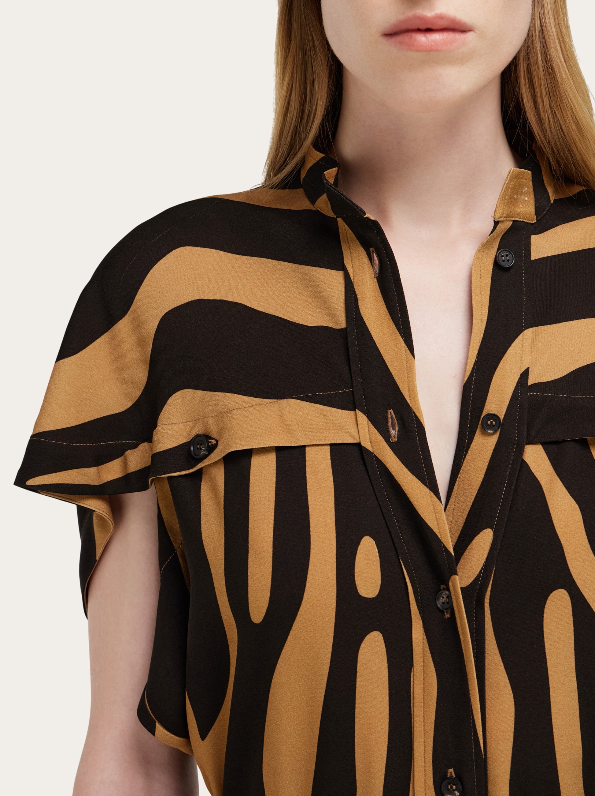 Twill shirt dress - Women | Ferragamo