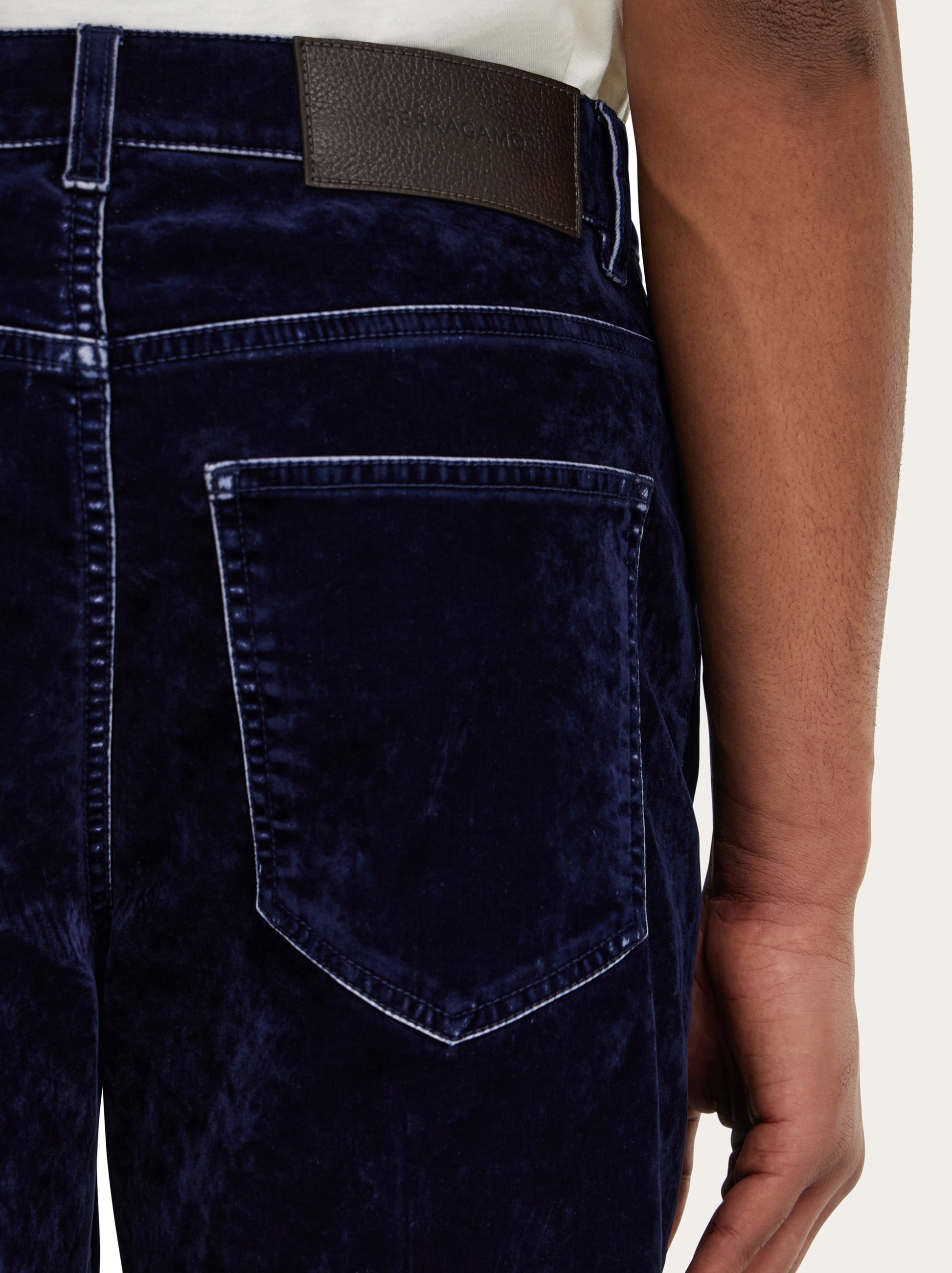 Five pocket trousers - Men | Ferragamo
