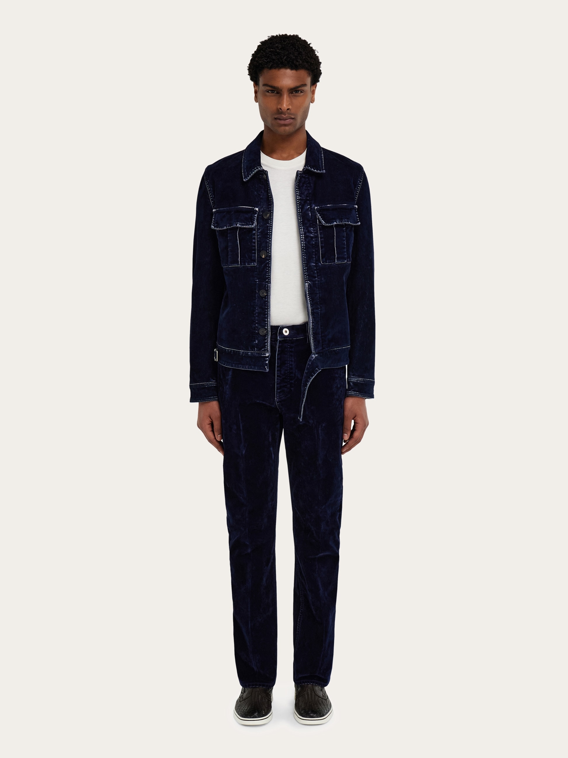 Five pocket trousers - Men | Ferragamo