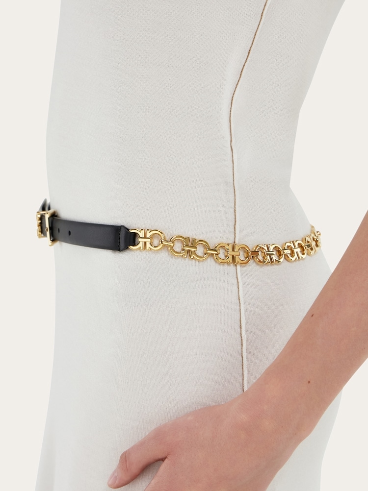 Cinturón Gancini con cadena Gallery image 5