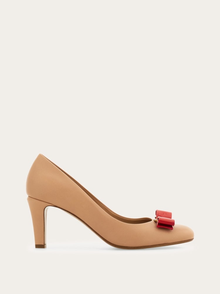 Escarpin décolleté nœud Vara Gallery image 1