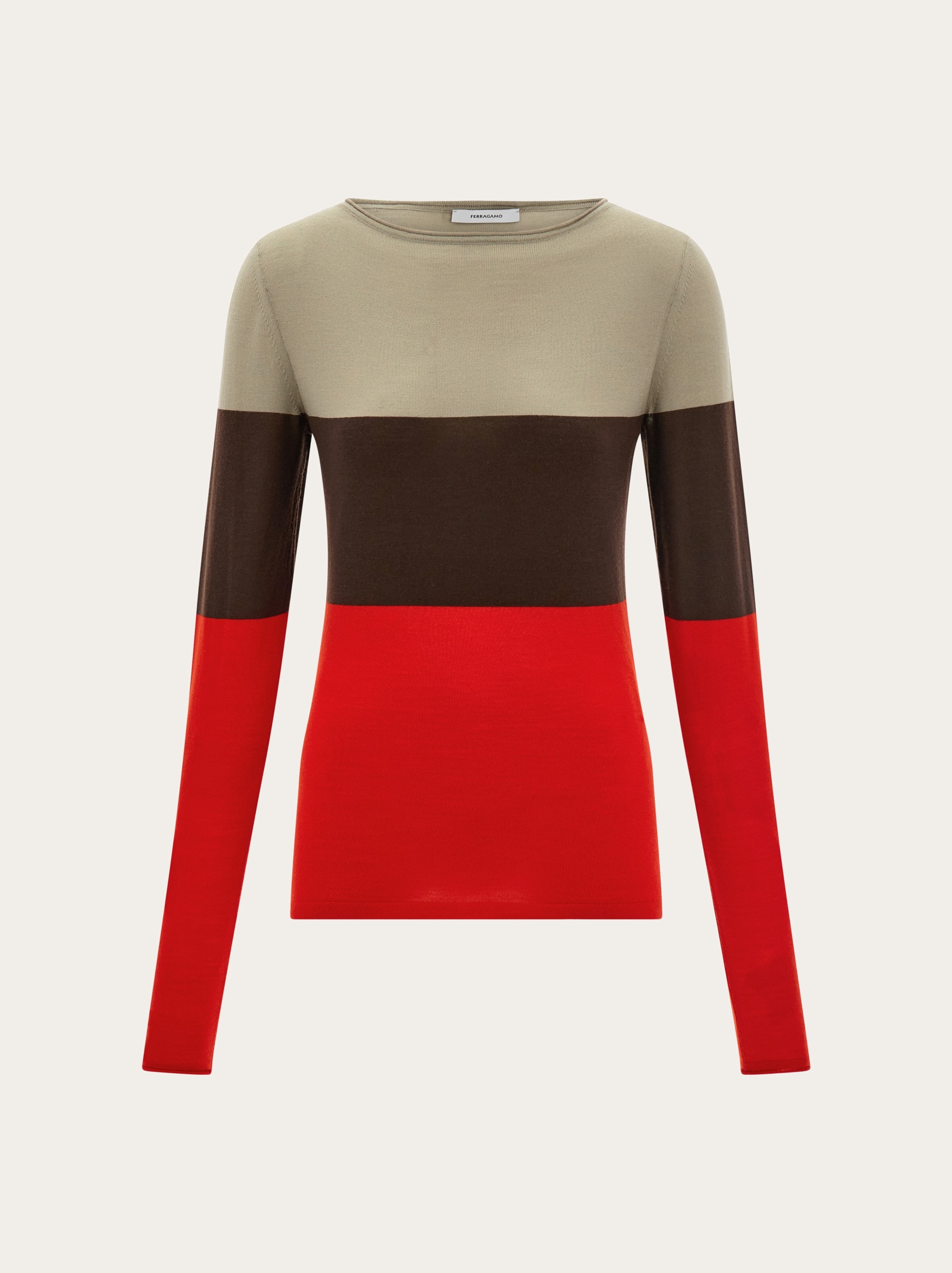 カラーブロックトップス - ウィメンズ | Ferragamo