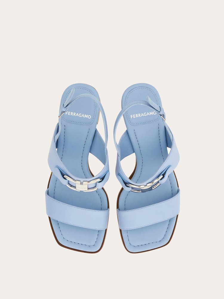 Sandal with Gancini ornament Gallery image 3