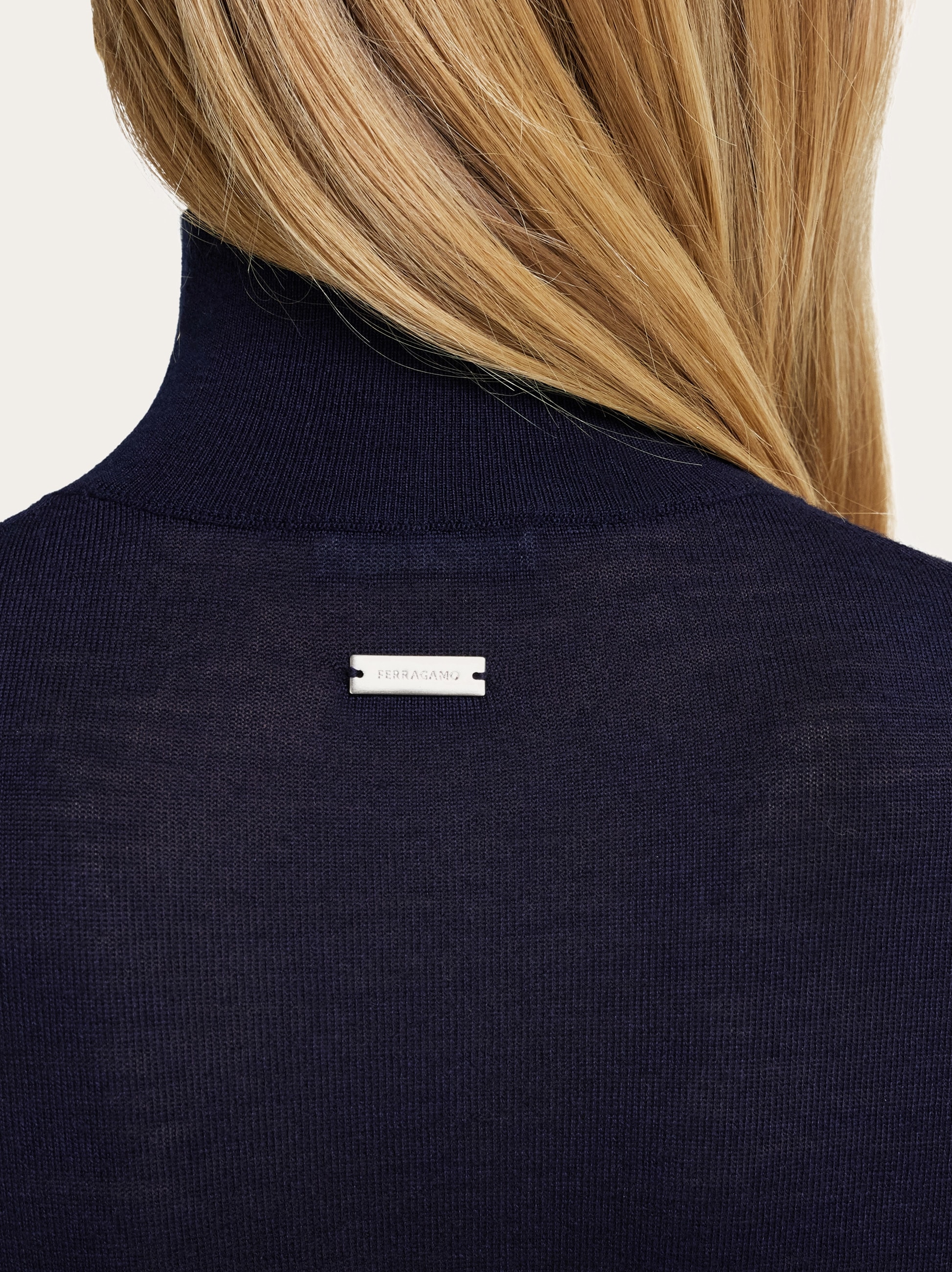 Two tone turtleneck - Women | Ferragamo