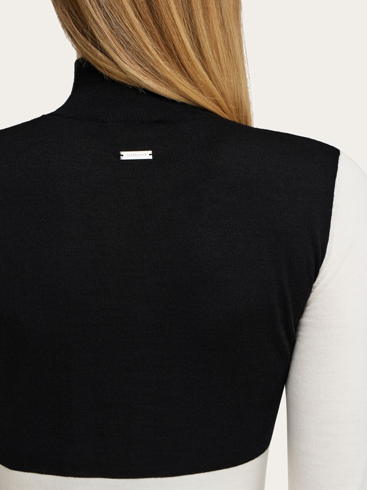 Vestido color block Gallery image 6