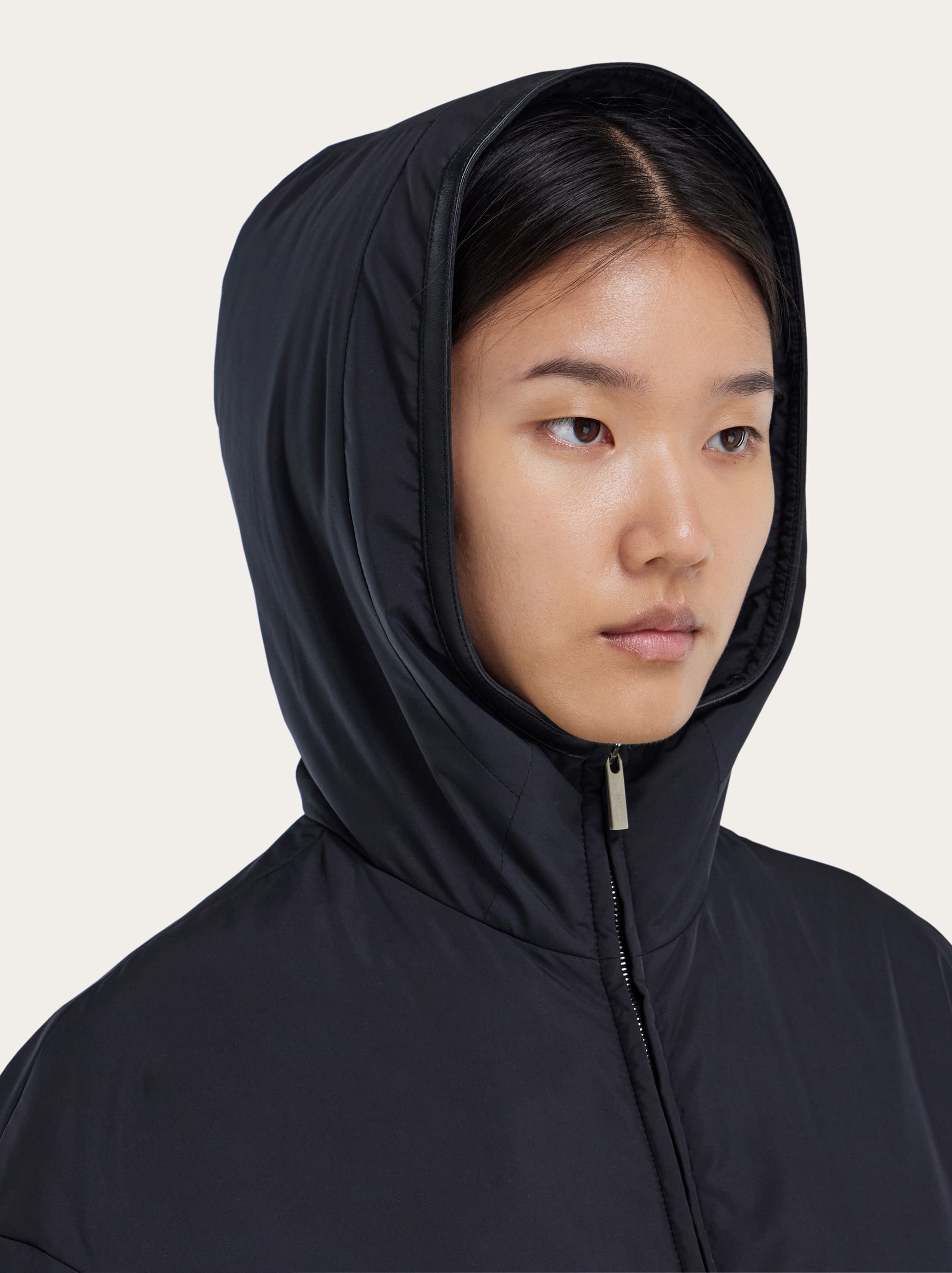 Salvatore Ferragamo フード付きジャケット Padded blouson - Women | Ferragamo